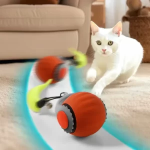 Cat Interactive Electric Rolling Ball with Teasing Tail